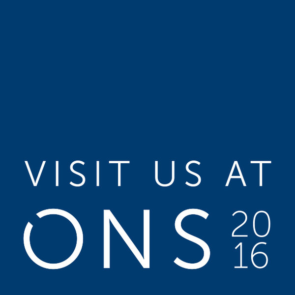 Come visit us at ONS 2016!
